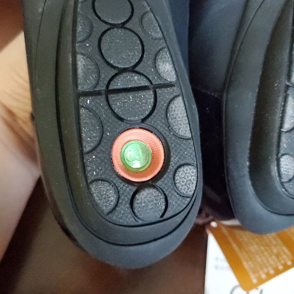 ASICS Leather Flats Dress Shoes Pedala Gel Japan - Picture 7 of 8